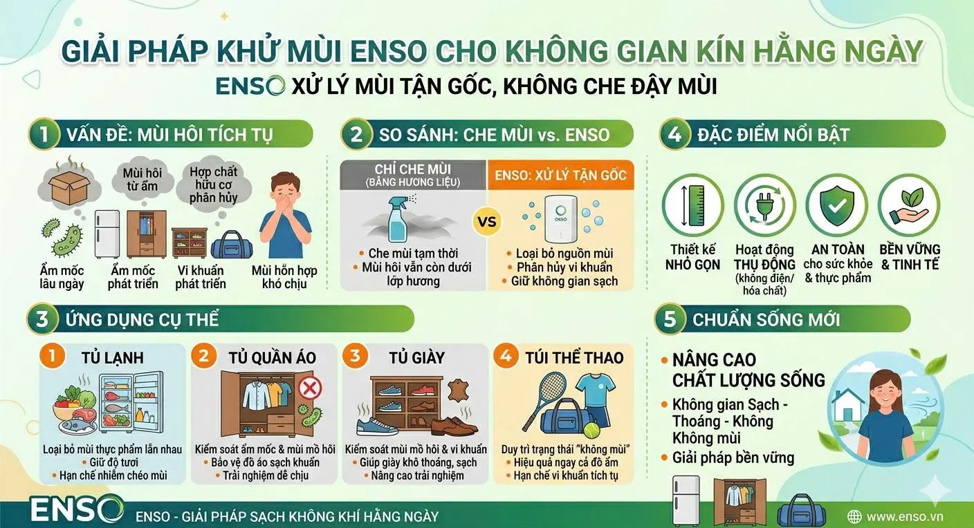 Công dụng tuyệt vời ENSO mang lại