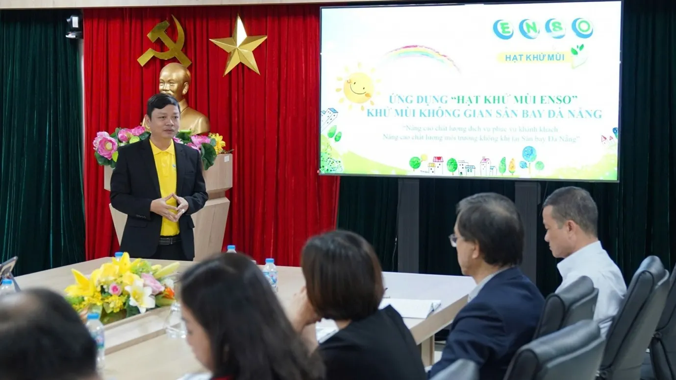 Successful Pilot of the ENSO Deodorizing Solution at Da Nang Domestic Airport