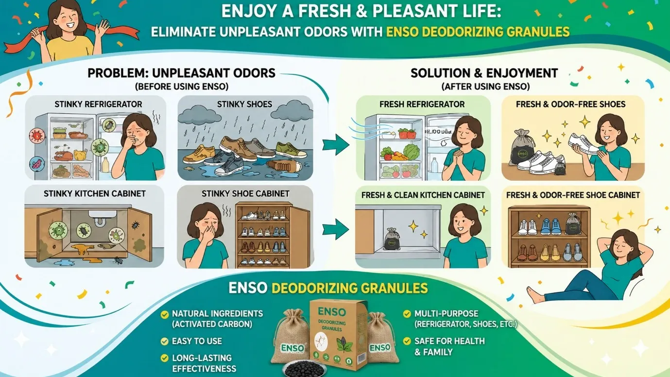 Are you struggling with unpleasant odors in your refrigerator or car, no matter what you've tried? Stop for just 30 seco