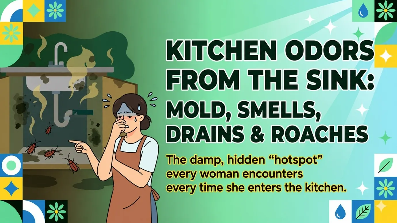 Kitchen Odors – Cockroaches in the Kitchen